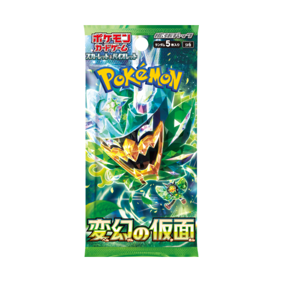 Pokémon Mask of Change Booster Box - JAPAN - produkt kolekcjonerski